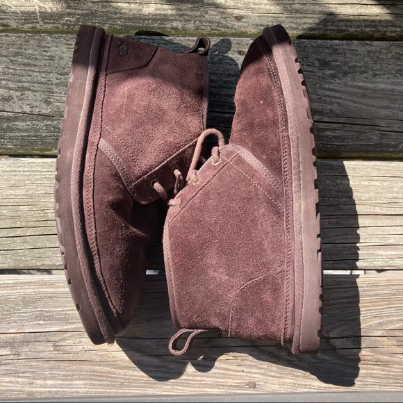 Ugg Chocolate Brown Neumel Boot Mens Size 10 - Picture 11 of 16